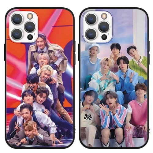 nurkorki 2 Stück Schwarz Handyhülle für Samsung Galaxy A53 5G Hülle 6,5",Kpop Stray Kids Skzoo Muster Design Aesthetic Schutzhülle für Mädchen Frauen Skz Fans Cover,Silikon TPU Stoßfest Case,Comics nurkorki 2 Stück Schwarz Handyhülle für Samsung Galaxy A53 5G Hülle 6,5",Kpop Stray Kids Skzoo Muster Design Aesthetic Schutzhülle für Mädchen Frauen Skz Fans Cover,Silikon TPU Stoßfest Case,Comics von nurkorki