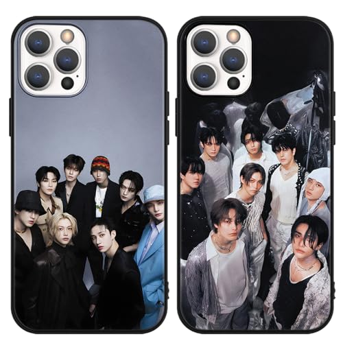 nurkorki 2 Stück Schwarz Handyhülle für Xiaomi Redmi Note 13 Pro 4G/Poco M6 Pro 4G Hülle 6,67",Kpop Stray Kids Skzoo Muster Design Schutzhülle für Mädchen Skz Fans Cover,Silikon Stoßfest Case,Cartoon nurkorki 2 Stück Schwarz Handyhülle für Xiaomi Redmi Note 13 Pro 4G/Poco M6 Pro 4G Hülle 6,67",Kpop Stray Kids Skzoo Muster Design Schutzhülle für Mädchen Skz Fans Cover,Silikon Stoßfest Case,Cartoon von nurkorki