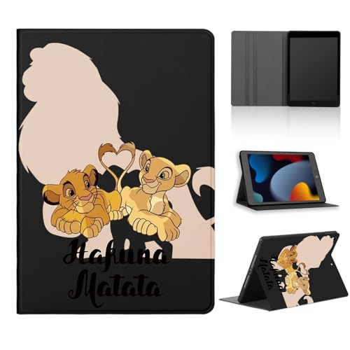 nurkorki Cartoon Tablet Hülle für iPad 9/8/7 10,2" Modell 2021/2020/2019, 9,/8,/7, Generation,Ultra Dünn Schwarz TPU Cute Anime Lion Löwe Muster Flip PU Leder mit Standfunktion Stoßfest Case,Comics nurkorki Cartoon Tablet Hülle für iPad 9/8/7 10,2" Modell 2021/2020/2019, 9,/8,/7, Generation,Ultra Dünn Schwarz TPU Cute Anime Lion Löwe Muster Flip PU Leder mit Standfunktion Stoßfest Case,Comics von nurkorki