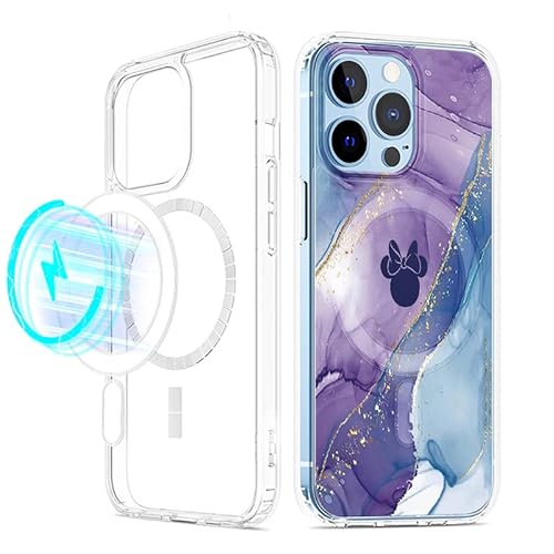 nurkorki Magnetische Handyhülle für iPhone 11 6.1" Hülle [Kompatibel mit MagSafe], Militärschutz, Kratzfest, Stoßfest, Cute Schutzhülle mit Marmor Muster Kawaii Anime Case für iPhone 11, 05 von nurkorki