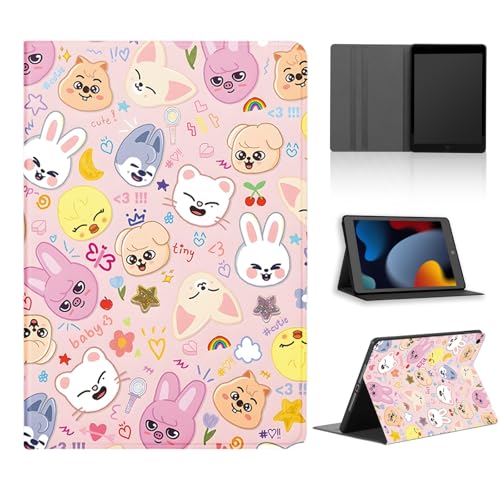 nurkorki Tablet Hülle für Samsung Galaxy Tab S8/Galaxy Tab S7 11" 2022,Schutzhülle mit Kpop Stray Kids Skzoo Muster Ästhetik Design Cover für Mädchen Skz Fans,PU Leder Flip Stoßfeste Case,Pink nurkorki Tablet Hülle für Samsung Galaxy Tab S8/Galaxy Tab S7 11" 2022,Schutzhülle mit Kpop Stray Kids Skzoo Muster Ästhetik Design Cover für Mädchen Skz Fans,PU Leder Flip Stoßfeste Case,Pink von nurkorki
