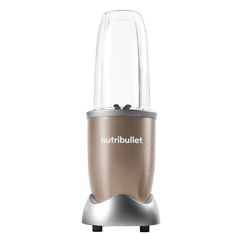 nutribullet NB910CP Champagner / Silber | Standmixer | 900 Watt | 900g / 925 ml Kapazit?t | Sp?lmaschinenfeste Teile | Einfach zu reinigen | Intuitiv von nutribullet
