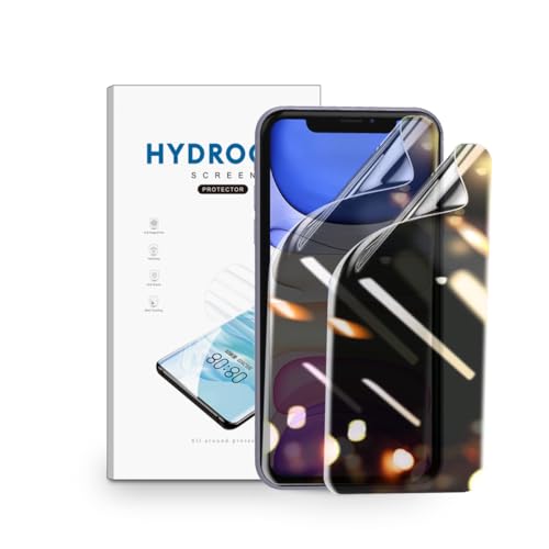 nvskvd 2 Stück Sichtschutz Schutzfolie für iPhone 11/XR, Anti-Spy Privacy Hydrogel Schutzfolie, TPU Flex Folie mit Face ID-Unterstützung nvskvd 2 Stück Sichtschutz Schutzfolie für iPhone 11/XR, Anti-Spy Privacy Hydrogel Schutzfolie, TPU Flex Folie mit Face ID-Unterstützung von nvskvd