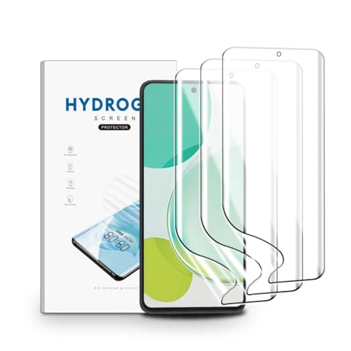 nvskvd Huawei Nova 11i Schutzfolie, 3 Stück TPU DisplayschutzfolieKlar HD Weich Hydrogel Folie Fingerabdruck-ID Unterstützen TPU Folie von nvskvd