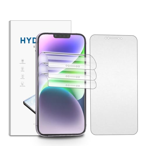 nvskvd Matt Hydrogel Folie für iPhone 14 Plus, 3 Stück Entspiegelte TPU Schutzfolie Flexible Displayschutzfolie Display Blendschutz, Anti-Fingerabdruck nvskvd Matt Hydrogel Folie für iPhone 14 Plus, 3 Stück Entspiegelte TPU Schutzfolie Flexible Displayschutzfolie Display Blendschutz, Anti-Fingerabdruck von nvskvd