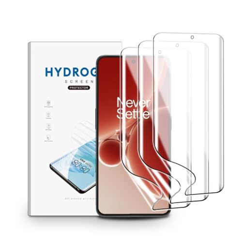 nvskvd Schutzfolie für OnePlus Nord 3, 3 Stück TPU Displayschutzfolie Klar HD Weich Hydrogel Folie HD Transparent TPU Hydrogel Film nvskvd Schutzfolie für OnePlus Nord 3, 3 Stück TPU Displayschutzfolie Klar HD Weich Hydrogel Folie HD Transparent TPU Hydrogel Film von nvskvd