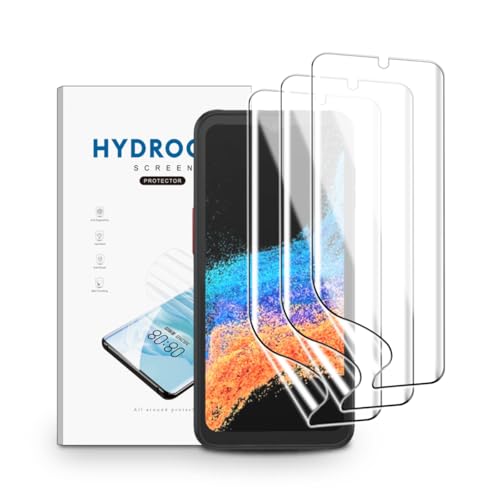 nvskvd Schutzfolie für Samsung Galaxy Xcover 6 Pro, 3 Stück TPU Displayschutzfolie Klar HD Weich Hydrogel Folie Transparent TPU Hydrogel Film Screen Protector nvskvd Schutzfolie für Samsung Galaxy Xcover 6 Pro, 3 Stück TPU Displayschutzfolie Klar HD Weich Hydrogel Folie Transparent TPU Hydrogel Film Screen Protector von nvskvd