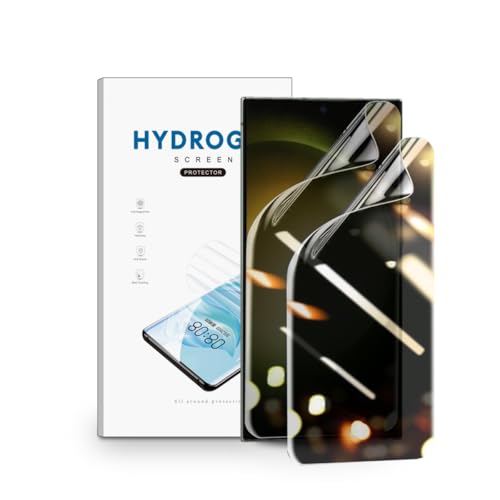 nvskvd Sichtschutz für Samsung Galaxy S23 Ultra, 2 Stück Anti-Spy Privacy Hydrogel Schutzfolie mit Face ID-Unterstützung, TPU Flex Hydrogel Folie nvskvd Sichtschutz für Samsung Galaxy S23 Ultra, 2 Stück Anti-Spy Privacy Hydrogel Schutzfolie mit Face ID-Unterstützung, TPU Flex Hydrogel Folie von nvskvd