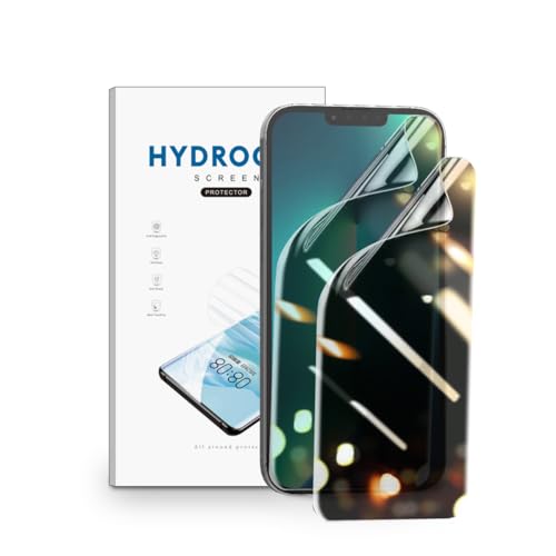 nvskvd Sichtschutz für iPhone 13 Pro Max, 2 Stück Privacy Anti-Spy TPU Sichtschutz Schutzfolie mit Face ID-Unterstützung, Hydrogel Folie TPU Flex Folie nvskvd Sichtschutz für iPhone 13 Pro Max, 2 Stück Privacy Anti-Spy TPU Sichtschutz Schutzfolie mit Face ID-Unterstützung, Hydrogel Folie TPU Flex Folie von nvskvd