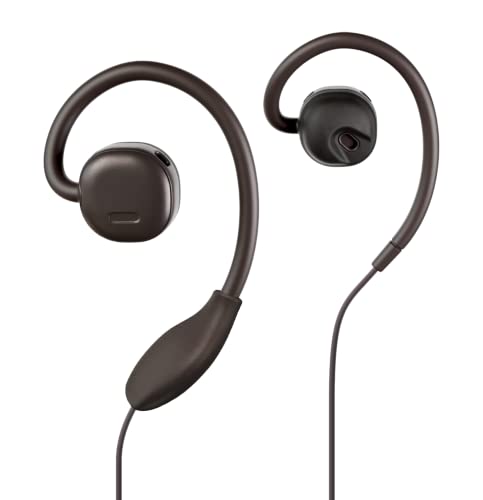 nwm NTT Sonority MWE001 Kabelgebundene On-Ear-Lautsprecher (Ohrhörer) mit PSZ-Technologie, dunkelbraun von nwm