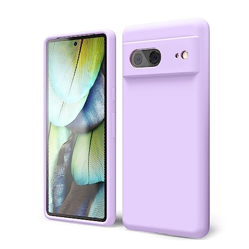 Oakxco für Google Pixel 7A Hülle Silikon Case mit Kameraschutz, Ultra Dünn Bunt Handyhülle Mädchen, Einfarbig Handy Hülle Slim Schutzhülle, Matt TPU Weich Gummi Glatt Silikonhülle Bumper, Lila Flieder Oakxco für Google Pixel 7A Hülle Silikon Case mit Kameraschutz, Ultra Dünn Bunt Handyhülle Mädchen, Einfarbig Handy Hülle Slim Schutzhülle, Matt TPU Weich Gummi Glatt Silikonhülle Bumper, Lila Flieder von oakxco