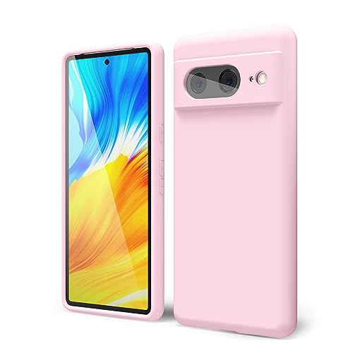 oakxco Flüssig Silikon für Handyhülle Google Pixel 8 mit Mikrofaserfutter, Inklusive Kameraschutz, Kratzfestem und Ultradünnem Design für Frauen Mädchen Weiche, Lovely Kalkrosa Rose Light Pink oakxco Flüssig Silikon für Handyhülle Google Pixel 8 mit Mikrofaserfutter, Inklusive Kameraschutz, Kratzfestem und Ultradünnem Design für Frauen Mädchen Weiche, Lovely Kalkrosa Rose Light Pink von oakxco