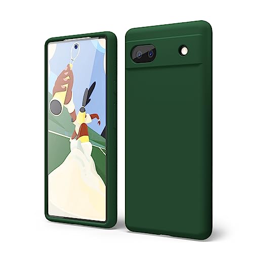 oakxco für Google Pixel 6A Hülle Silikon Case mit Kameraschutz, Ultra Dünn Bunt Handyhülle Mädchen, Einfarbig Handy Hülle Slim Schutzhülle, Matt TPU Weich Gummi Glatt Silikonhülle Bumper, Grün oakxco für Google Pixel 6A Hülle Silikon Case mit Kameraschutz, Ultra Dünn Bunt Handyhülle Mädchen, Einfarbig Handy Hülle Slim Schutzhülle, Matt TPU Weich Gummi Glatt Silikonhülle Bumper, Grün von oakxco