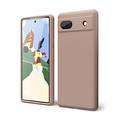 oakxco für Google Pixel 6A Hülle Silikon Case, Dünn Schutz Gummi Original Handyhülle, Weich Slim Matt TPU Kameraschutz Stoßfest rutschfest Kratzfest Schutzhülle, für Frauen Damen Mädchen, Braun Khaki oakxco für Google Pixel 6A Hülle Silikon Case, Dünn Schutz Gummi Original Handyhülle, Weich Slim Matt TPU Kameraschutz Stoßfest rutschfest Kratzfest Schutzhülle, für Frauen Damen Mädchen, Braun Khaki von oakxco