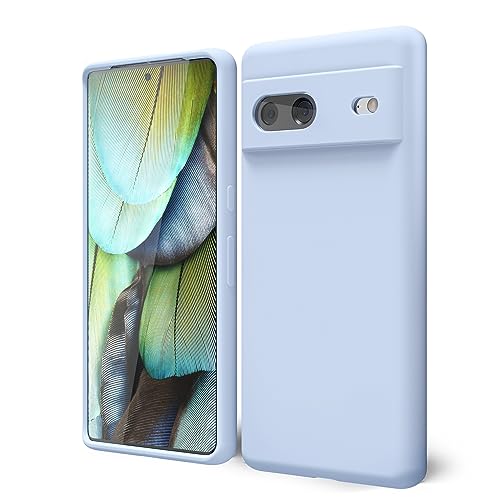 oakxco für Google Pixel 7 Hülle Silikon Case, Dünn Schutz Gummi Original Handyhülle, Weich Slim Matt TPU Kameraschutz Stoßfest rutschfest Kratzfest Schutzhülle, für Frauen Damen Mädchen, Hellblau oakxco für Google Pixel 7 Hülle Silikon Case, Dünn Schutz Gummi Original Handyhülle, Weich Slim Matt TPU Kameraschutz Stoßfest rutschfest Kratzfest Schutzhülle, für Frauen Damen Mädchen, Hellblau von oakxco