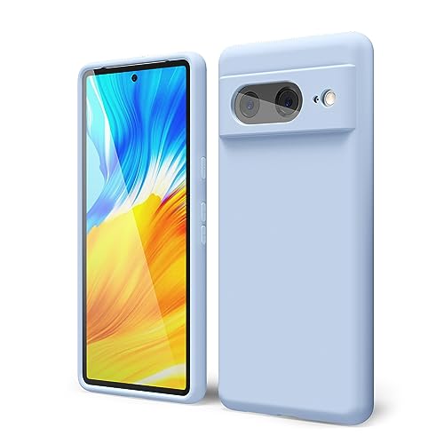 oakxco für Google Pixel 8 Hülle Silikon Case, Dünn Schutz Gummi Original Handyhülle, Weich Slim Matt TPU Kameraschutz Stoßfest rutschfest Kratzfest Schutzhülle, für Frauen Damen Mädchen, Hellblau oakxco für Google Pixel 8 Hülle Silikon Case, Dünn Schutz Gummi Original Handyhülle, Weich Slim Matt TPU Kameraschutz Stoßfest rutschfest Kratzfest Schutzhülle, für Frauen Damen Mädchen, Hellblau von oakxco