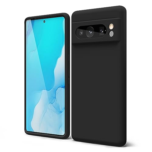 oakxco für Google Pixel 8 Pro Hülle Silikon Case, Dünn Schutz Gummi Original Handyhülle, Weich Slim Matt TPU Kameraschutz Stoßfest rutschfest Kratzfest Schutzhülle, für Frauen Damen Mädchen, Schwarz oakxco für Google Pixel 8 Pro Hülle Silikon Case, Dünn Schutz Gummi Original Handyhülle, Weich Slim Matt TPU Kameraschutz Stoßfest rutschfest Kratzfest Schutzhülle, für Frauen Damen Mädchen, Schwarz von oakxco