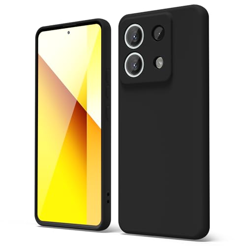 oakxco für Xiaomi Redmi Note 13 Pro 5G/ Poco X6 5G Hülle Silikon Case, Dünn Gummi Gel Original Farbig Schutz Handyhülle, Weich Slim Matt Leicht TPU Stoßfest Kameraschutz Schutzhülle Schale, Schwarz oakxco für Xiaomi Redmi Note 13 Pro 5G/ Poco X6 5G Hülle Silikon Case, Dünn Gummi Gel Original Farbig Schutz Handyhülle, Weich Slim Matt Leicht TPU Stoßfest Kameraschutz Schutzhülle Schale, Schwarz von oakxco