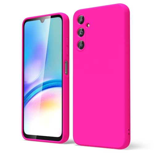 oakxco für Samsung Galaxy A05S Hülle Silikon Case, Dünn Gummi Gel Original Farbig Schutz Handyhülle, Weich Slim Matt Leicht TPU Stoßfest Kameraschutz Schutzhülle Schale, Neon Pink oakxco für Samsung Galaxy A05S Hülle Silikon Case, Dünn Gummi Gel Original Farbig Schutz Handyhülle, Weich Slim Matt Leicht TPU Stoßfest Kameraschutz Schutzhülle Schale, Neon Pink von oakxco