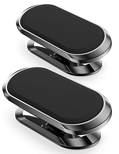 【2 Stück】 Handyhalterung für das Auto 【Upgrade Magnet】 Magnetische Handyhalterung für Auto, Handy-Halterung, Ständer, Armaturenbrett-Halterung, passend für Samsung iPhone usw. alle Smartphones von obdowuge