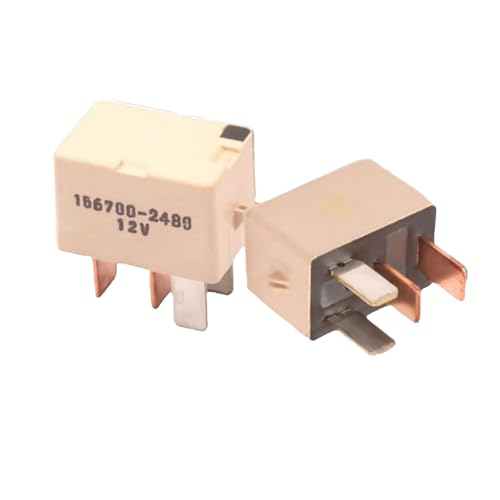 obqo 1Stück Relais 156700-2480 4pin 12v Kompressor Kupplung Kfz-Relais von obqo