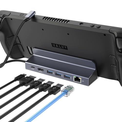 USB C Hub, oditton 6 in 1 USB C Adapter Multi Port Docking Station mit 5Gbps 3 * USB 3.0, 4K HDMI, Schnellladung PD 100W für Mac, iMac, Flash Drive, Windows, Steam Deck USB C Hub, oditton 6 in 1 USB C Adapter Multi Port Docking Station mit 5Gbps 3 * USB 3.0, 4K HDMI, Schnellladung PD 100W für Mac, iMac, Flash Drive, Windows, Steam Deck von oditton