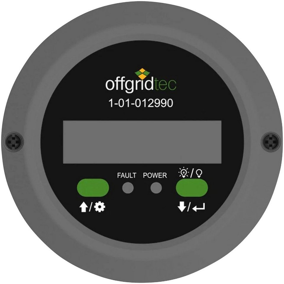 offgridtec Spannungswandler Remote Meter für PSI-Pro Spannungswandler, Dual-Interface-Design von offgridtec