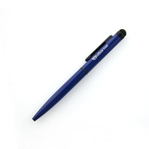 Planner Pen Dynamic Colors, speziell für Ihren Terminplaner mit Stylus aus Gummi und Kugelschreiber mit blauer Tinte, Drehverschluss mit Clip und Metallgehäuse, einzeln verpackt von Office Box. (Blau) Planner Pen Dynamic Colors, speziell für Ihren Terminplaner mit Stylus aus Gummi und Kugelschreiber mit blauer Tinte, Drehverschluss mit Clip und Metallgehäuse, einzeln verpackt von Office Box. (Blau) von office box