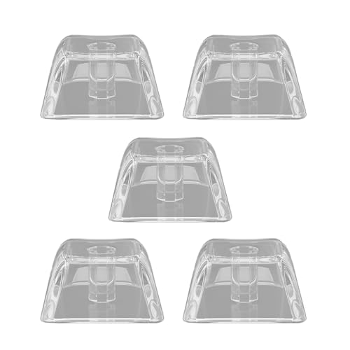 5/10 x transparente Tastaturen mit Hintergrundbeleuchtung für mechanische Tastaturen, 1U XDA Höhe, anpassbare Tastaturen mit Komfort-Touch 5/10 x transparente Tastaturen mit Hintergrundbeleuchtung für mechanische Tastaturen, 1U XDA Höhe, anpassbare Tastaturen mit Komfort-Touch von ohodhmnu