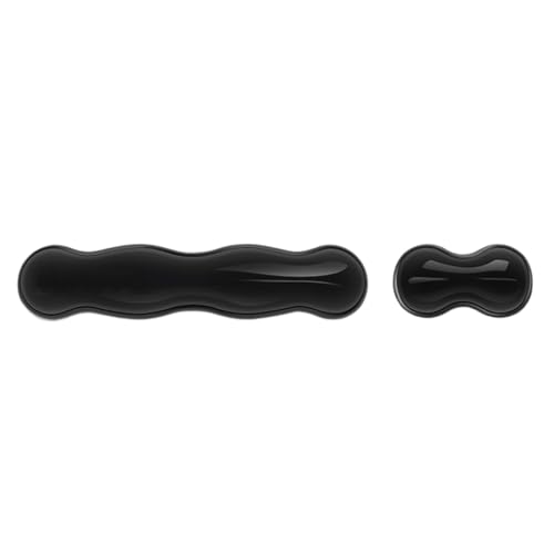 Ergonomisches Handgelenkauflage-Set für Tastatur und Handgelenk, bequemes, kühles Silikon-Pad für Büroarbeit und Gaming Ergonomisches Handgelenkauflage-Set für Tastatur und Handgelenk, bequemes, kühles Silikon-Pad für Büroarbeit und Gaming von ohodhmnu