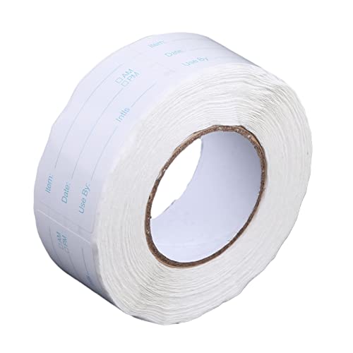 Etiketten zur Lebensmittelzubereitung, selbstklebend, abnehmbar, für Kühlschrank, Gefrierschrank, 2,5 x 5,1 cm, 500 Stück von ohodhmnu