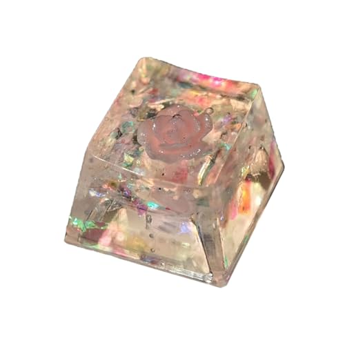 Handgefertigte OEM Floral Resin Keycap Transluzently Epoxy Blume für mechanische Tastaturen Ästhetischer Tastenkappen-Ersatz Handgefertigte OEM Floral Resin Keycap Transluzently Epoxy Blume für mechanische Tastaturen Ästhetischer Tastenkappen-Ersatz von ohodhmnu