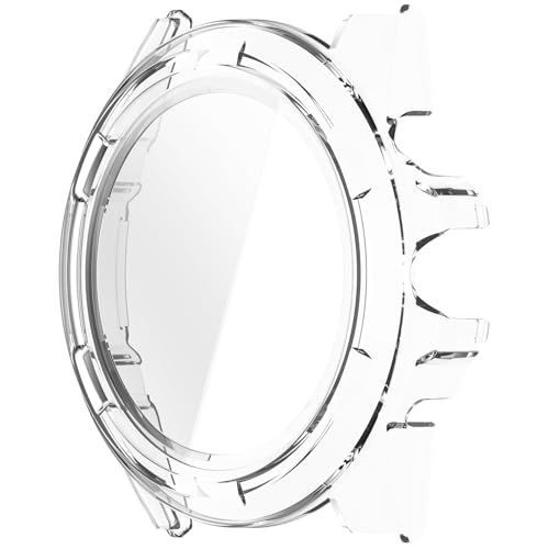 Kratzfestes Gehäuse, vollständige Abdeckung, Displayschutzfolie für tragbare Geräte, gehärtetes Glas, Anti-Staub-Smartwatch-Hülle von ohodhmnu