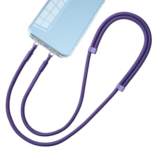 Metall-Lanyard-Clip mit zwei Ringen, einfach zu tragen und rostbeständig, Handy-Flicken für Handys Metall-Lanyard-Clip mit zwei Ringen, einfach zu tragen und rostbeständig, Handy-Flicken für Handys von ohodhmnu