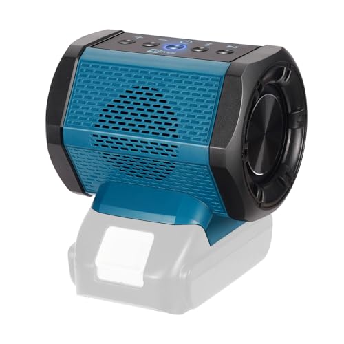 Bluetooth Lautsprecher Fit für Makita 18v Akku USB A+C Schnellladung für Baustelle Camping und Party (Batterie Nicht enthalten) von ohyes