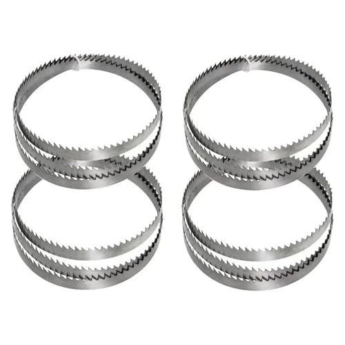 4 stücke Band Sägeblätter SK5 1400 Mm 6,35mm 0,35mm 6 10 15 TPI for Band Säge Maschine(6TPI) von oipwtfbq