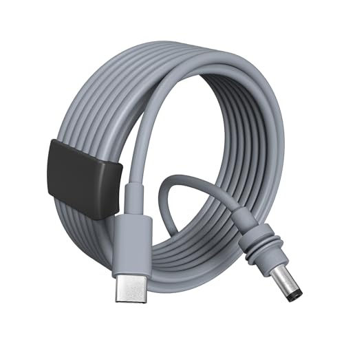 okmeetei Starlink Mini USB C auf DC Stromkabel, Star Link M ini Kabel, 100 W + Power Bank und PD-Ladegerät, Outdoor-Kabelzubehör (10 m) von okmeetei