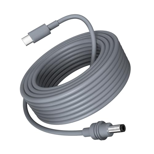 okmeetei Starlink Mini USB C auf DC Stromkabel, Star Link M ini Kabel, 98,4 FT, kompatibel mit 100 W + Powerbank und PD-Ladegerät, Outdoor-Kabelzubehör (30 m) von okmeetei