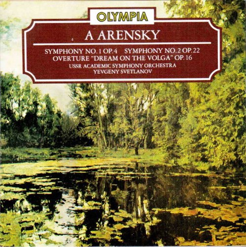 Anton Arensky : Arensky: Symphony No. 1, Op. 4 / Symphon CD von olympia