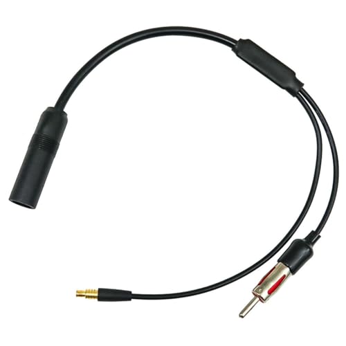 omiinitio Active Amplifieds Autoradio Antennen Verlängerungsadapter Mit MCX Anschlüssen Und Radiostecker von omiinitio