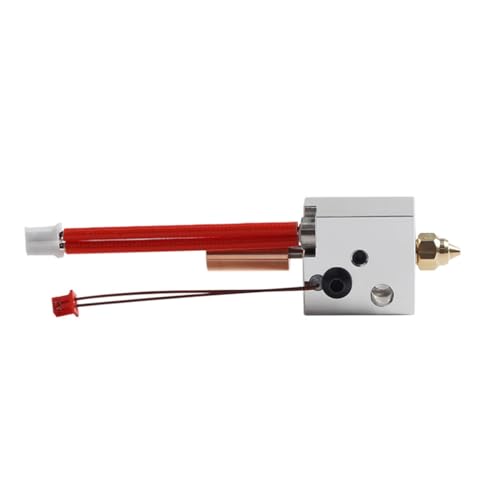 omiinitio Hotend Kits Mit Messingdüse Heizblock Thermistor Heizdraht Metall Hals Heizstab Vollständige Hotend Kits Für SV07 von omiinitio