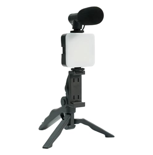 omiinitio Vlog Stativ Für Telefon Schreibtisch Stativ Verstellbare Telefonhalterung LED Fülllicht Und Mikrofon Multifunktional omiinitio Vlog Stativ Für Telefon Schreibtisch Stativ Verstellbare Telefonhalterung LED Fülllicht Und Mikrofon Multifunktional von omiinitio