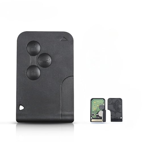 Fernbedienung Schlüsselkarte Autoschlüssel Tasten gehäuse für Renault Megane 2 3 II Scenic II Grand Scenic 2003 2004 2005 2006 2007 2008 433Mhz PCF7947 Chip ID46 von onetop1