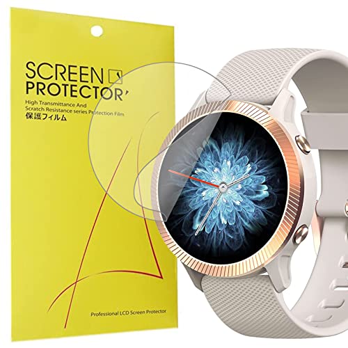 onetuo Schutzfolie Kompatibel für Blackview R8 Smartwatch, HD klar Flexible TPU Displayschutzfolie für Blackview R8 1,09" Smartwatch (6 Pack) von onetuo
