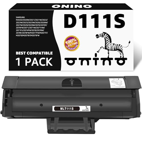 onino MLT-D111S Toner Druckerpatronen für Samsung Xpress M2070W M2026W M2026 M2070 M2070F M2070FW M2020 M2020W M2022 M2022W von onino