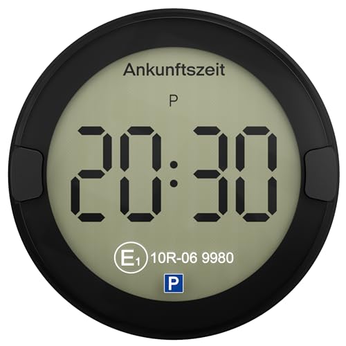 OOONO P-DISC NO2 - Elektronische Parkscheibe mit Zulassung fürs Auto - Automatische Digitale Parkscheibe Elektrisch mit Zulassung vom KBA nach StVO - Elektrische Parkuhr Auto zugelassen OOONO P-DISC NO2 - Elektronische Parkscheibe mit Zulassung fürs Auto - Automatische Digitale Parkscheibe Elektrisch mit Zulassung vom KBA nach StVO - Elektrische Parkuhr Auto zugelassen von OOONO