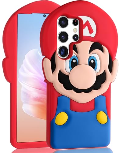 oqpa Schutzhülle für Samsung Galaxy S23 Ultra mit niedlichem Cartoon-3D-Charakter-Design, für Jungen, Mädchen, Frauen, Teenager, Kawaii, einzigartig, lustig, cool, lustig, Silikon, weich, stoßfest, oqpa Schutzhülle für Samsung Galaxy S23 Ultra mit niedlichem Cartoon-3D-Charakter-Design, für Jungen, Mädchen, Frauen, Teenager, Kawaii, einzigartig, lustig, cool, lustig, Silikon, weich, stoßfest, von oqpa