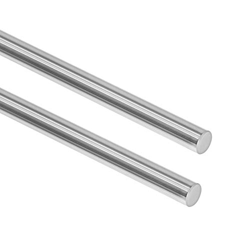 2Pcs 12mm x 600mm Linearwelle Gerade Rundstange 12mm Durchmesser Linearführung Horizontale Präzisionswelle Linearlager für 3D Drucker CNC von orgry