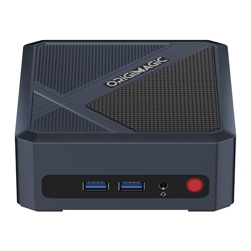 origimagic N2 Mini PC, AMD Ryzen 5 6600H Processor (up to 4.5GHz), Windows 11 Pro Mini Computer, 32GB DDR5 RAM 512GB PCIe3.0 SSD, Mini Gaming Desktop PC von origimagic