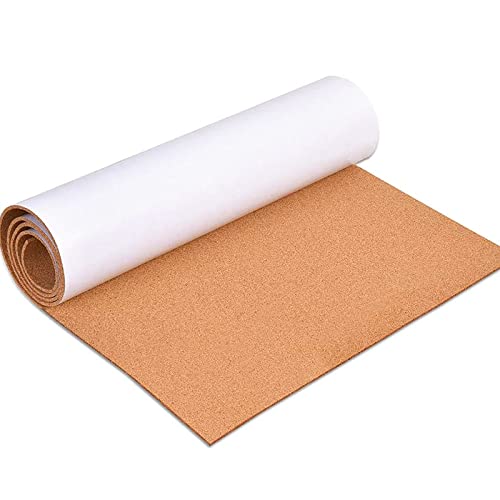 Korktafel Pinnwandrolle, selbstklebende Korkrollen mit 3mm Dicke, 40x120cm Korktafel für Wand, Büro, Zuhause, Küche, Poster-Pinnwand ideal für DIY (40x120 cm, 3 mm Dicke Pinnwand Korkpla, De) von origreen